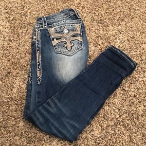 Rock Revival Celinda Cuffed Skinny Jean